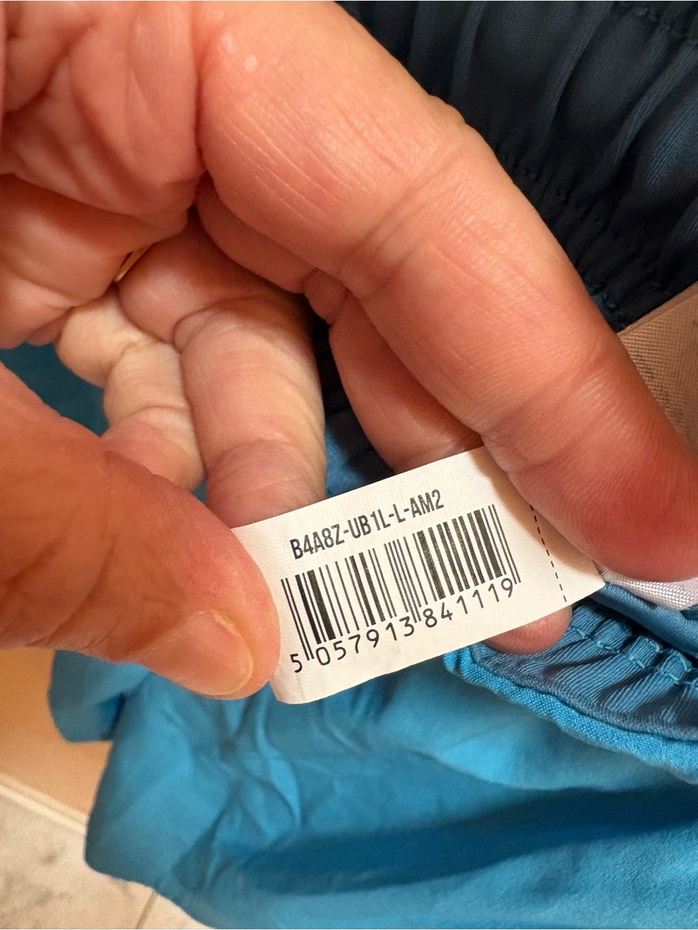 Gymshark Running 2 in 1 Shorts in Electric Blue/Luna Blue - Picture 7 of 7
